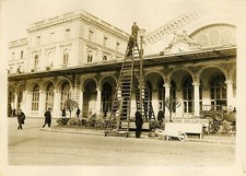 "Fin de travaux Nouvelle GARE DE L'EST 1931" Photo originale G.DEVRED (Agce ROL)