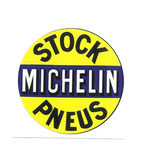 Rare autocollant michelin - autocollant,