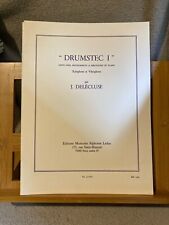 Jacques Delécluse Drumstec I partition xylophone vibraphone piano éditions Leduc
