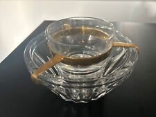Service à caviar en cristal de Baccarat 