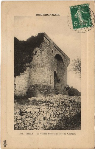 Cpa billy vieille porte - cpa,
