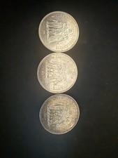 Lot De 3 Pièce De 50 Francs Hercule 1976/1974/1977