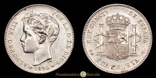  Alfonso XIII 1 Peseta (4,81g)