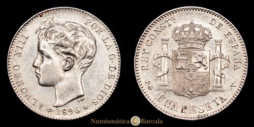 Alfonso xiii peseta - alfonso,