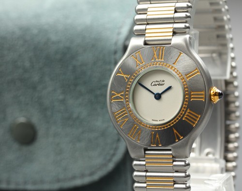 Montre vintage cartier must - cartier,