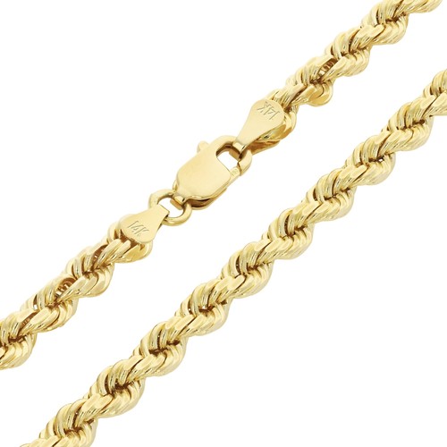 14k jaune 4mm - or, diamant