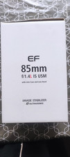 Canon Ef 85mm F/1.4L Is USM Objectif VERY GOOD CONDITION LITTLE USED