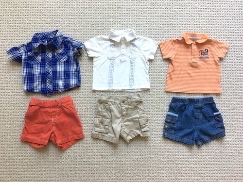 Lot baby boy short sleeve - 6,