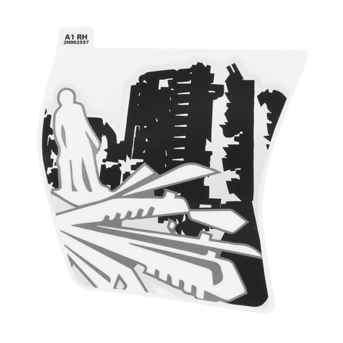 Deco logo face avant - face, droit