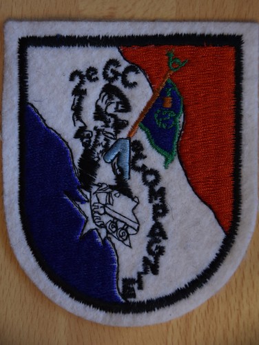 Insigne tissu bataillon - 2e,