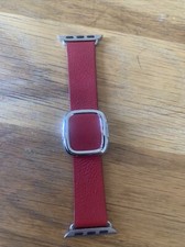 Bracelet  Boucle Moderne Apple Watch 1 A 8 38mm/40mm 41mm --  Rouge-rose-bleu