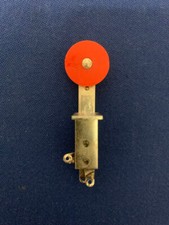 Cible flipper ronde rouge année 80