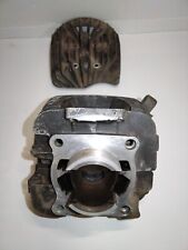 Cylindre et culasse d'origine 125 DTMX Yamaha moto 1978