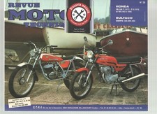 Honda cb125T/TD - Bultaco Sherpa 125-250-350 Revue Moto Technique N°26  de 1977