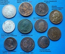 Lot, 11 Monnaies Royales &