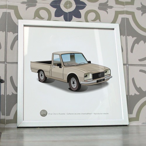 Poster peugeot 504 - poster,