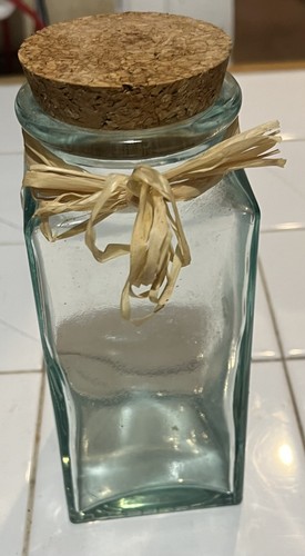 Ancien pot épices bocal - a,