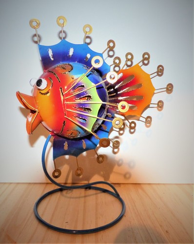 Photophore poisson lune - poisson, en