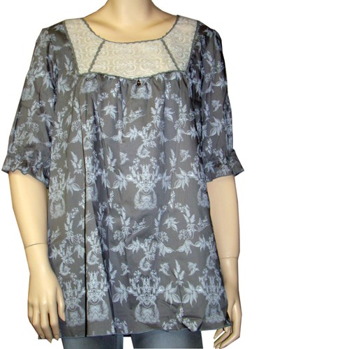 And tunique femme grise - and, co