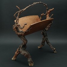 Porte-Revues Antique Rustique