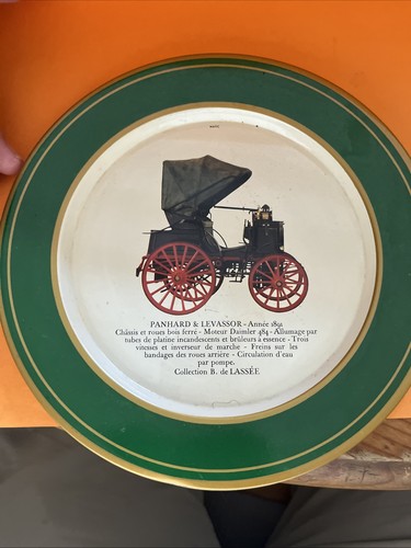 Assiette publicitaire metal - assiette, en