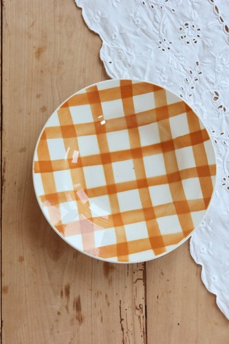 Assiette creuse vintage moulin - assiette,