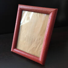 Cadre Porte Photo Recouvert de Papier Effet Cuir Vintage Frame Design 50'
