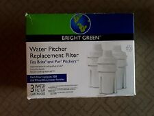 3 Replacement Water Filter Cartridges FOR Brita Pitchers and Pur Pitchers NEW!!