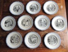 10 assiettes parlantes série