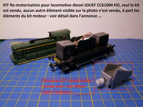 Kit motorisation locomotive - motorisation,