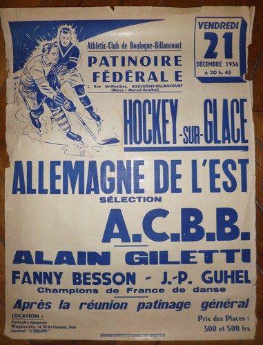Hockey sur glace 1956 - hockey, 57