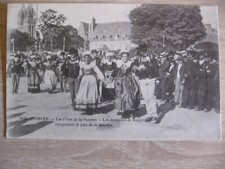 Quimper (n°1670) Fêtes de la Pomme - danseurs de Rosporden