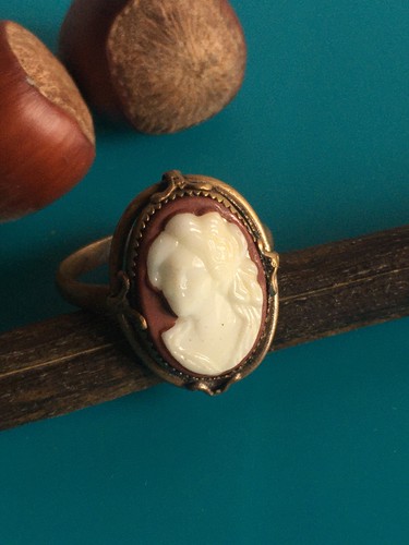 Vintage ancienne bague - ancienne, en