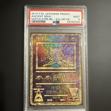 PSA 9 Ancient Mew Pokemon