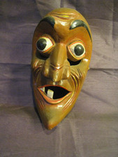 MASQUE Mythologique en Bois