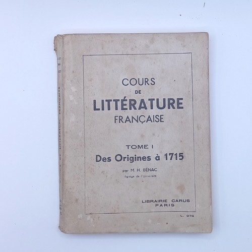 Cours littérature - cours, de
