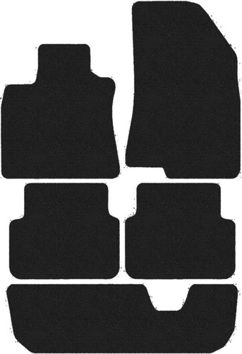 Anthracite velour tapis sol - tapis, de