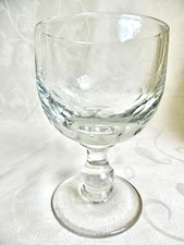 TRÈS BEAU VERRE BALLON ANCIEN EN VERRE SOUFFLÉ ÉPAIS - Ht 13,5 cm - réf 10924