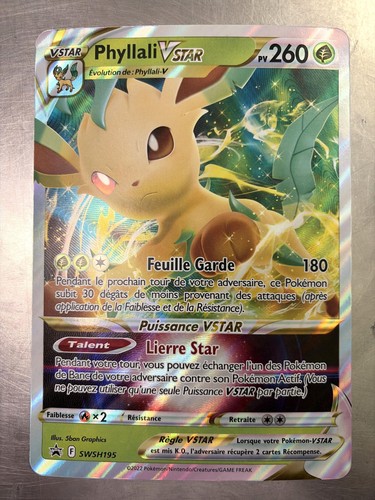 Carte pokémon jumbo phyllai - carte,