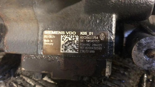 Pompe injection renault - à,