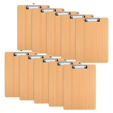 Lot de 10 Bois Porte-Bloc avec