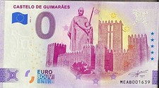 BILLET 0  EURO  CASTELO DE GUMARES PORTUGAL  2023 NUMERO DIVERS