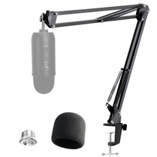 Blue Yeti Support Microphone Professionnel Réglable avec Bonnette Micro Compa...