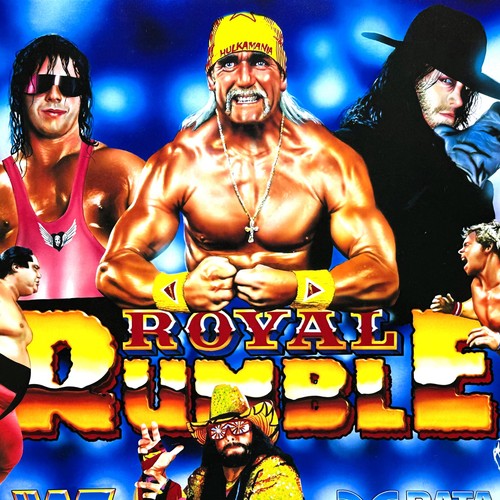 Data east royal rumble pinball - east,