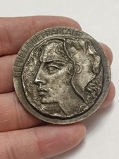 Médaille Argent Massif Assemblée Nationale 1968 - 88,2 g - 50 mm