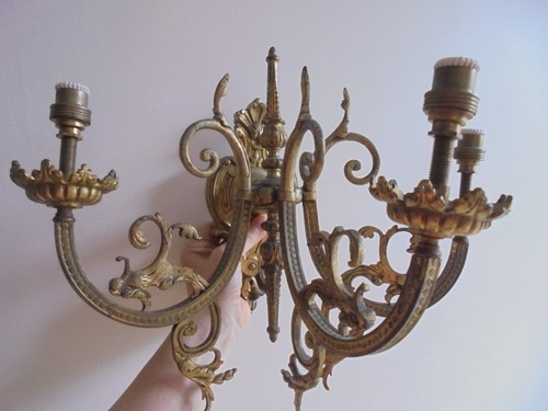Ancienne paire applique - ancienne, d'applique