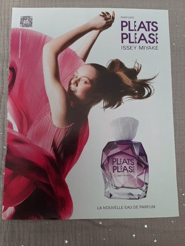Publicité papier parfum - publicité,