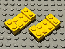 Lego yellow car - car, mudguard