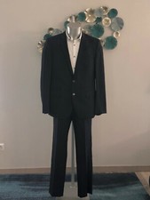 costume bleu marine DANIEL HECHTER taille veste 52 pantalon 46 état neuf