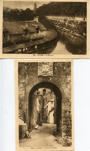 Lot cartes postales vannes - cartes,